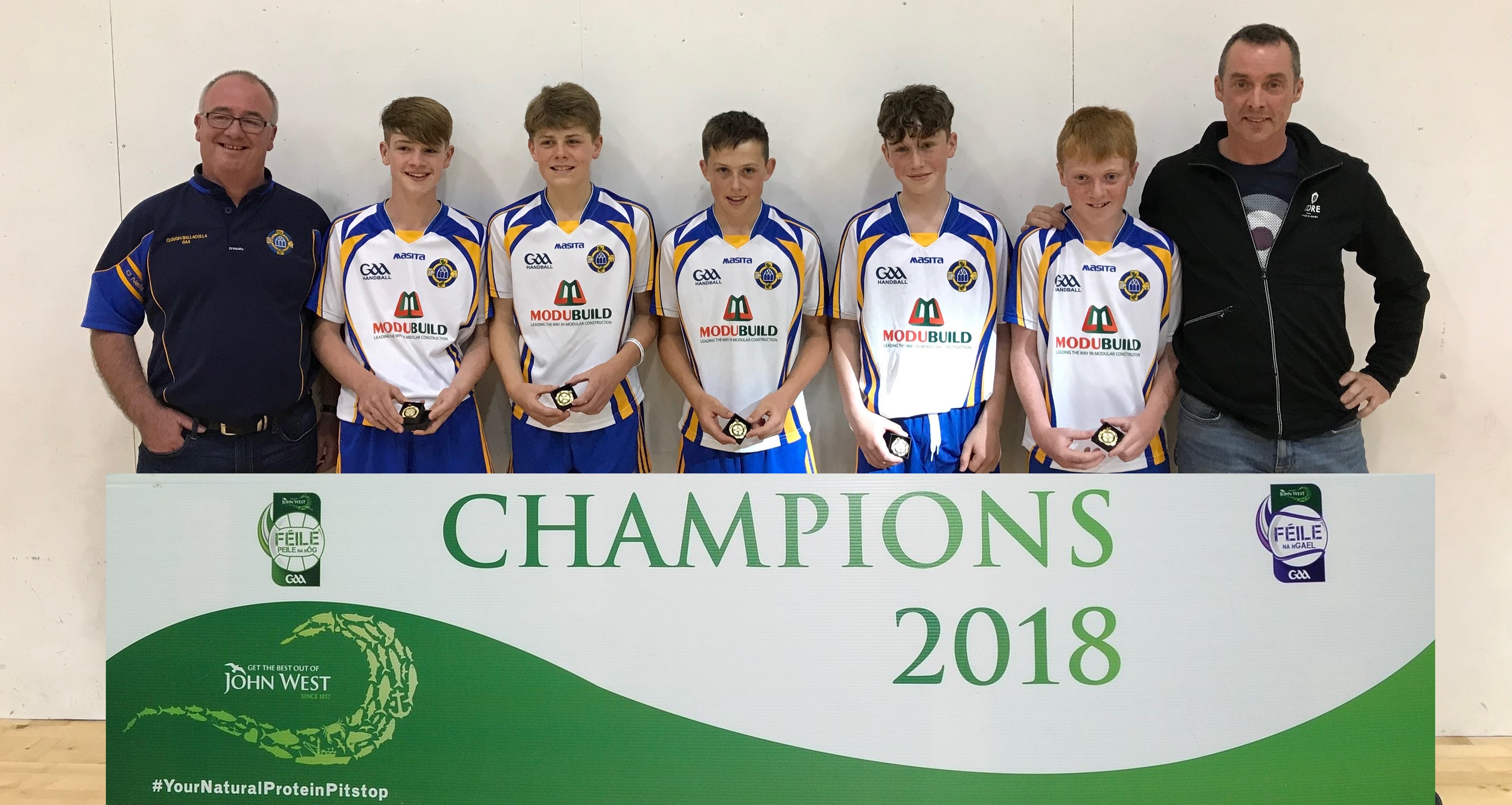 In Pictures: Clough-Ballacolla win All-Ireland Féile na nGael Handball title
