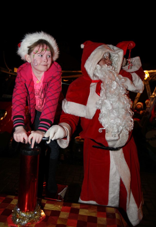 Moment in Time Christmas lights being switched on over the years and