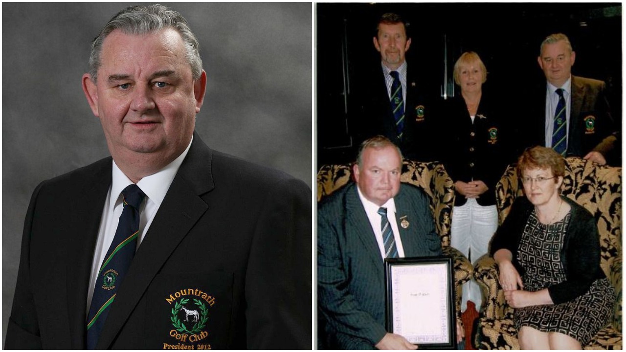 Mountrath Golf Club pays tribute to former president following sad passing