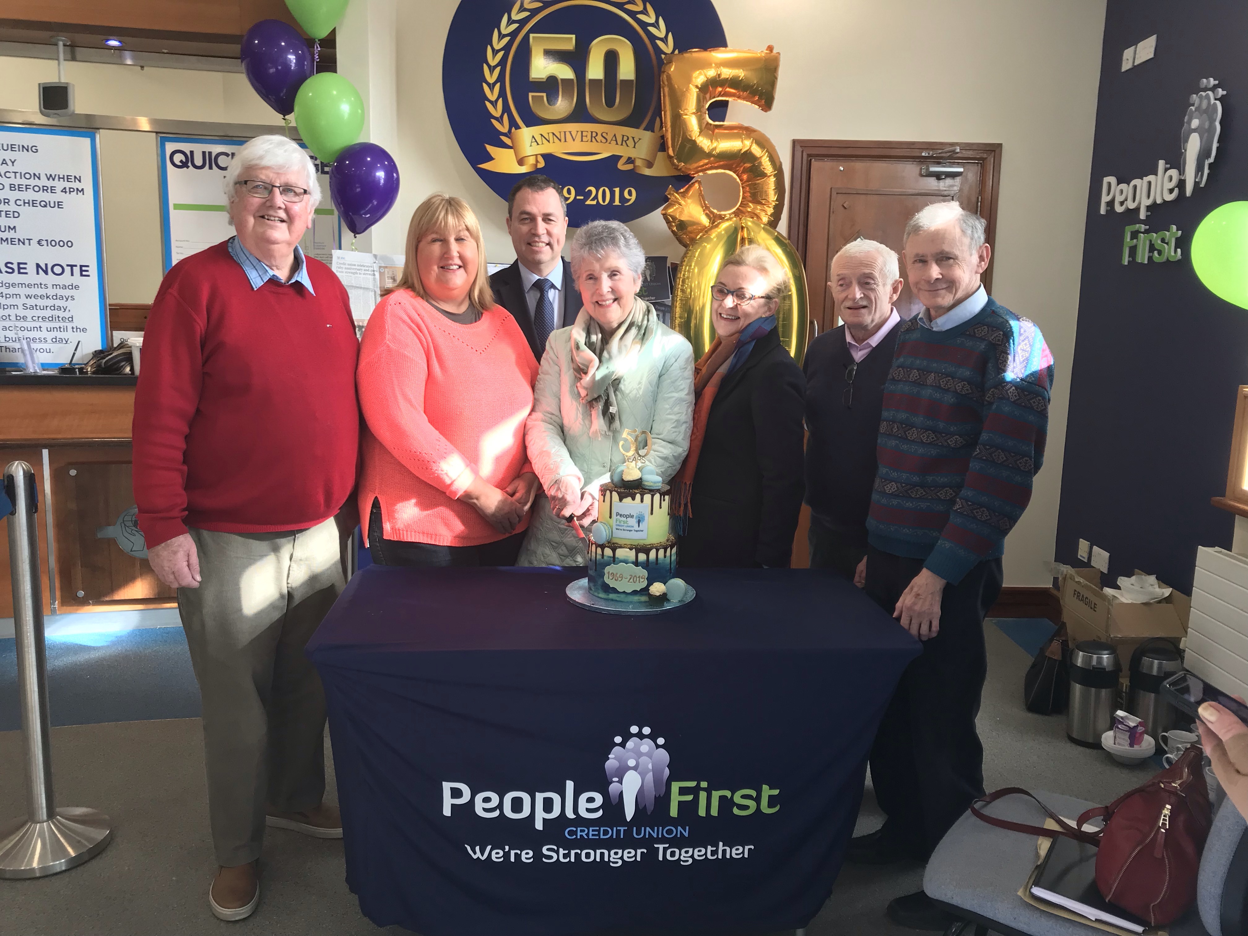 People First Credit Union in Portlaoise celebrates 50 years in business