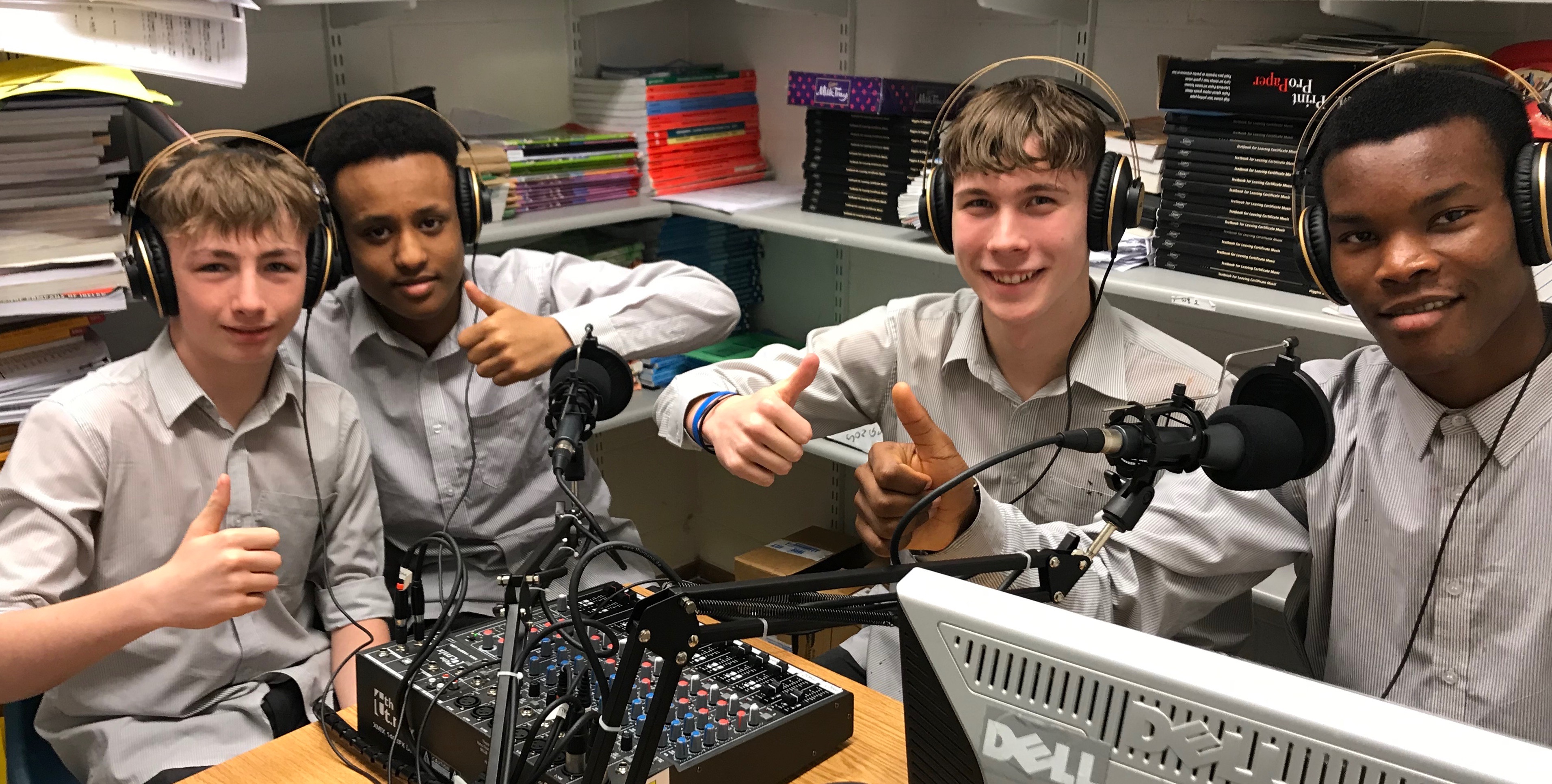 In Pictures: Laois secondary school launch their own radio station