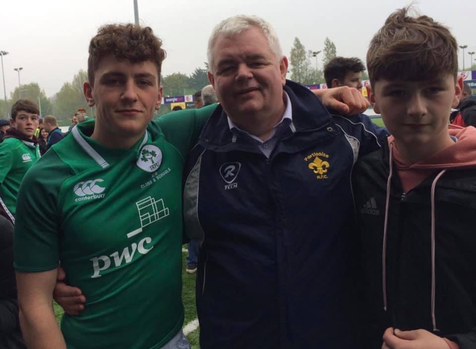 Laois man Reilly earns first Irish rugby cap defeating England