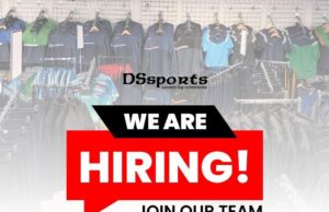 DS Sports seeking to fill customer care/shop assistant role