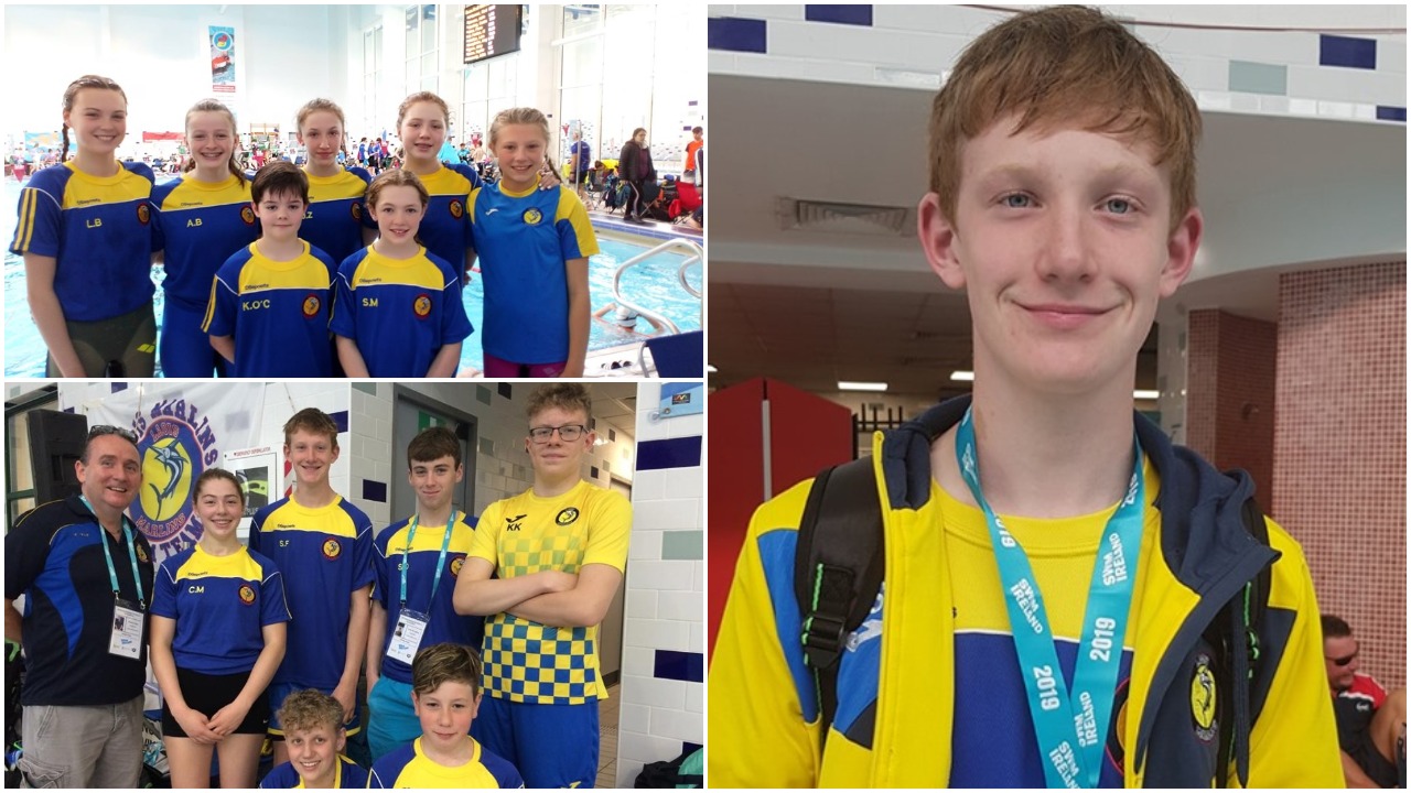 Laois Marlins compete in top swim Meet in Irish calendar