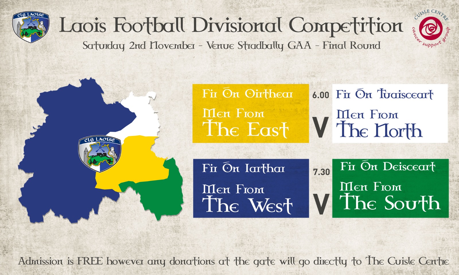Saturday night lights as Laois Divisional Football Competition comes to an end Saturday night lights as Laois Divisional Football Competition comes to an end