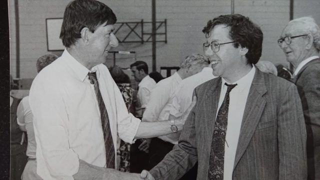 Ger Connolly and Brian Cowen