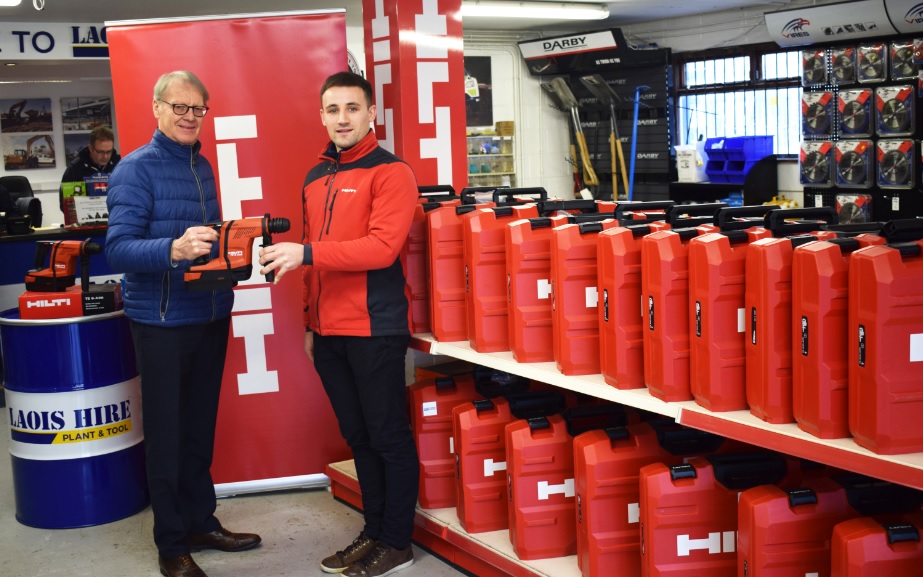 Laois Hire invests in massive new range of Hilti equipment - Laois Today