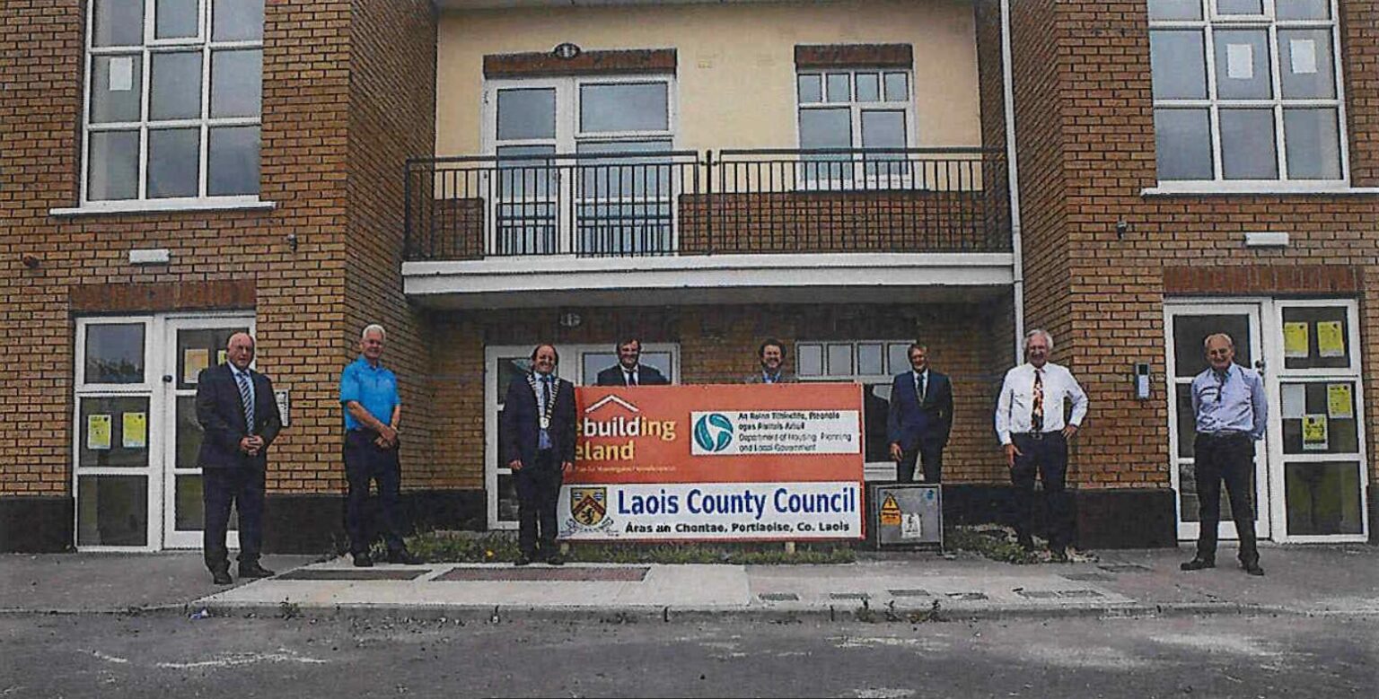 Laois County Council unveils completion of two new housing developments