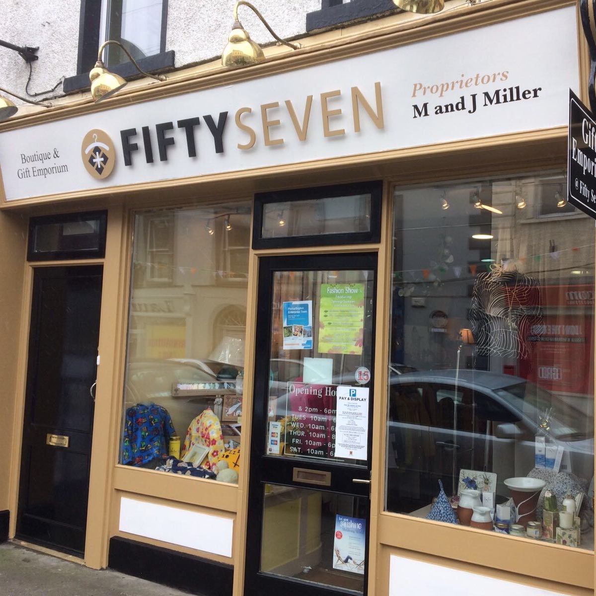 Fifty Seven Boutique, Portarlington. 