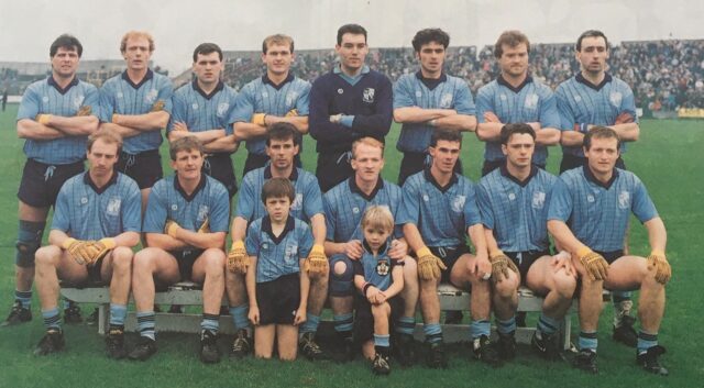 The Ballyroan team that won the 1992 Laois senior football final