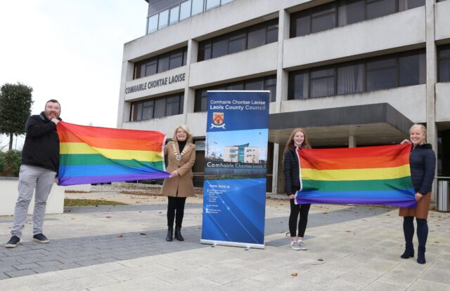 LGBTI flag Laois County Council