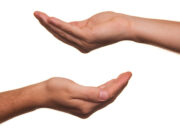 The giver is bigger than the receiver