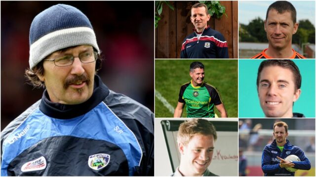 02-02-2021 Laois hurling backroom team Laois senior hurling backroom team