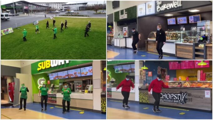 Midway Food Court Jersusalema Dance Challenge