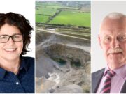 Cllr Aisling Moran and Cllr PAddy Bracken came to blows over the use of quarries in Laois