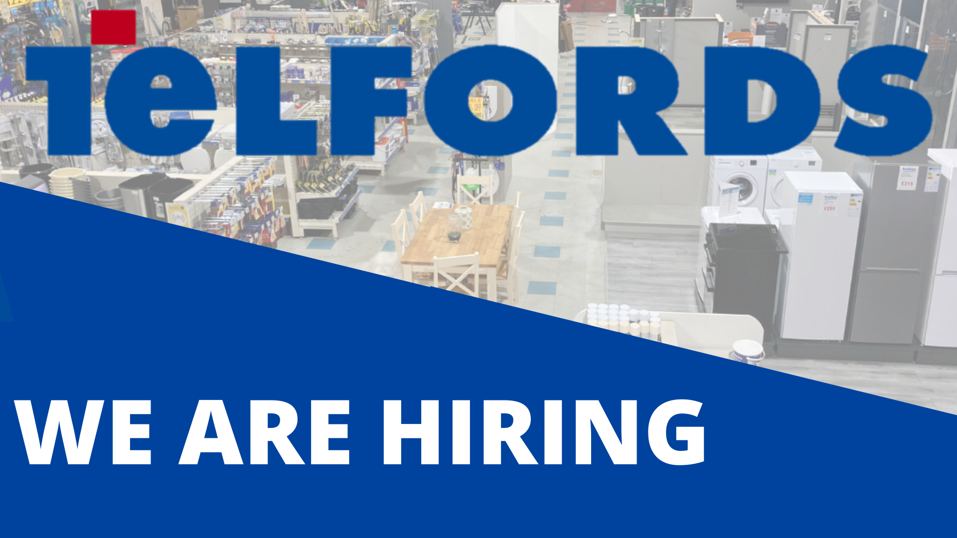 Telfords are currently seeking to hire a trade sales advisor for their Portlaoise store