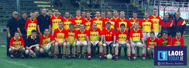 The Harps team that won the 2000 Laois Junior 'A' football final