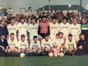 The Portlaoise AFC team that took on Kilkenny City in the 1991 FAI Cup