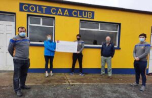 John Sinnott, Catherine Keane, Robbie Moffitt, Tony Ryan and Nathan Dunne