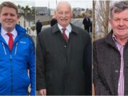 Laois County Councillors Conor Bergin, Paddy Bracken and Ollie Clooney clashed over the allocation of funding for local roads