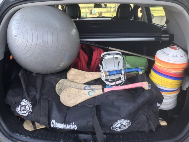 GAA coaching equipment