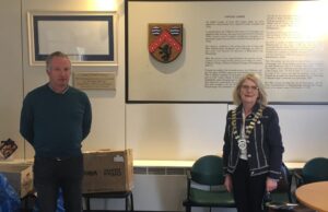 Cllr PJ Kelly and Catherine Fitzgerald