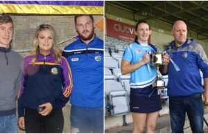 Roisin Kilmartin and Alison McEvoy Laois Camogie