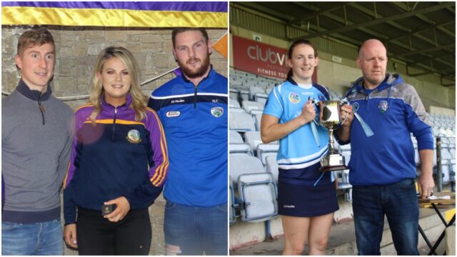 Roisin Kilmartin and Alison McEvoy Laois Camogie