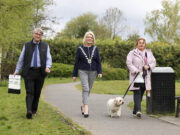 Laois County Council's Anti dog fouling campaign was launched this week