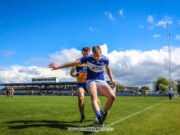 Donie Kingston in action for the Laois footballers against Clare in Ennis