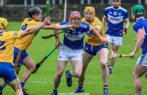 The Laois hurlers went down to Clare by 2-27 to 1-17 on Sunday