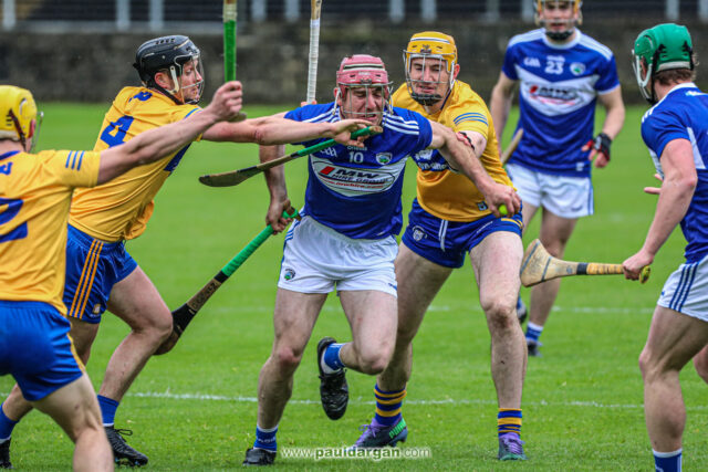 The Laois hurlers went down to Clare by 2-27 to 1-17 on Sunday