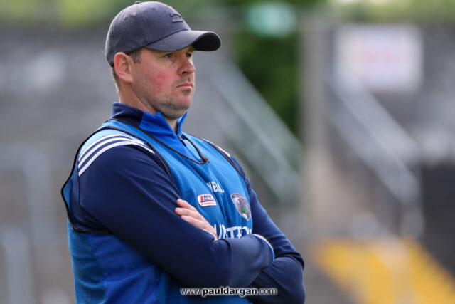 Laois senior football manager Mike Quirke