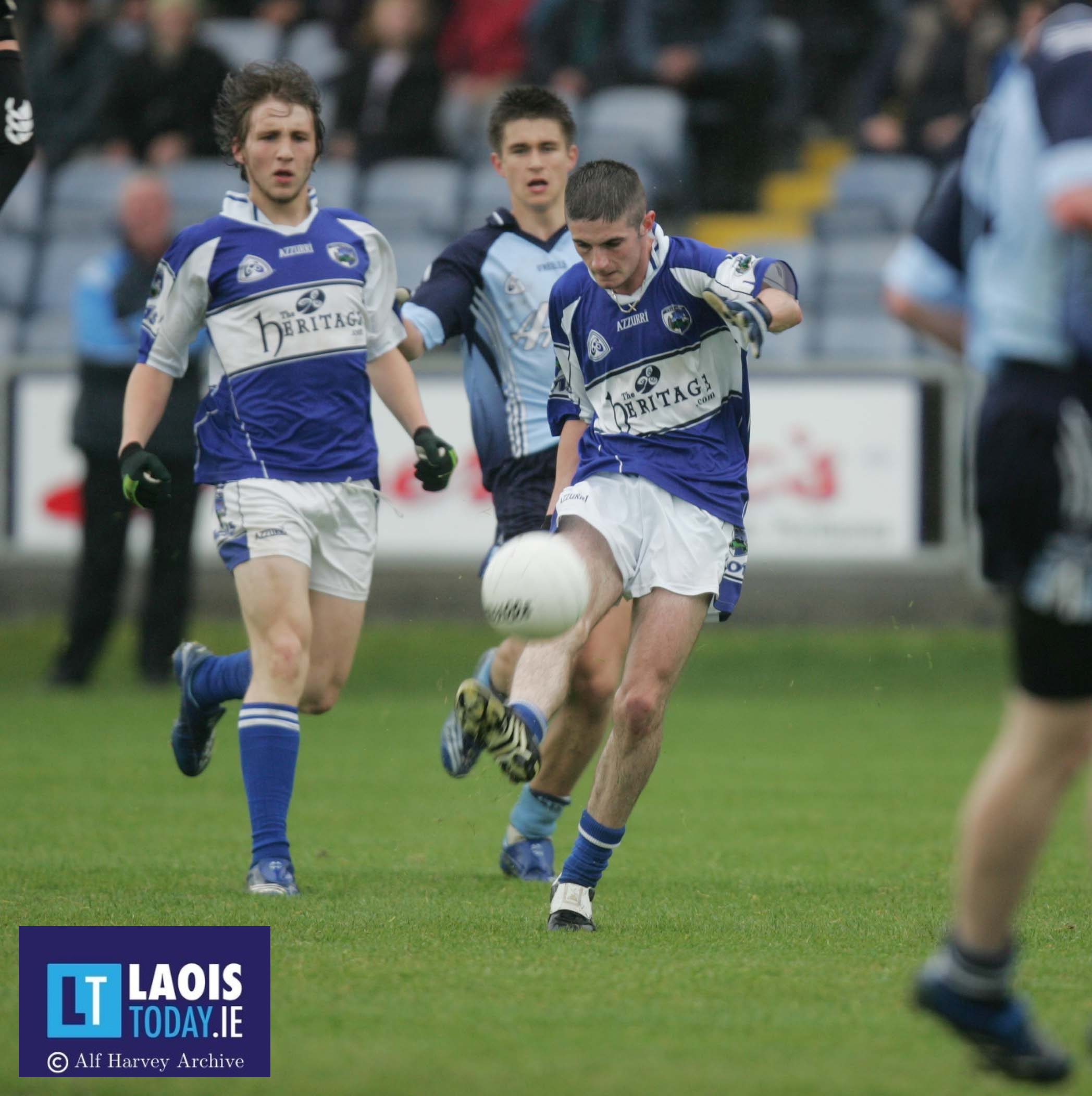 The Laois minor footballers beat Dublin in 2007