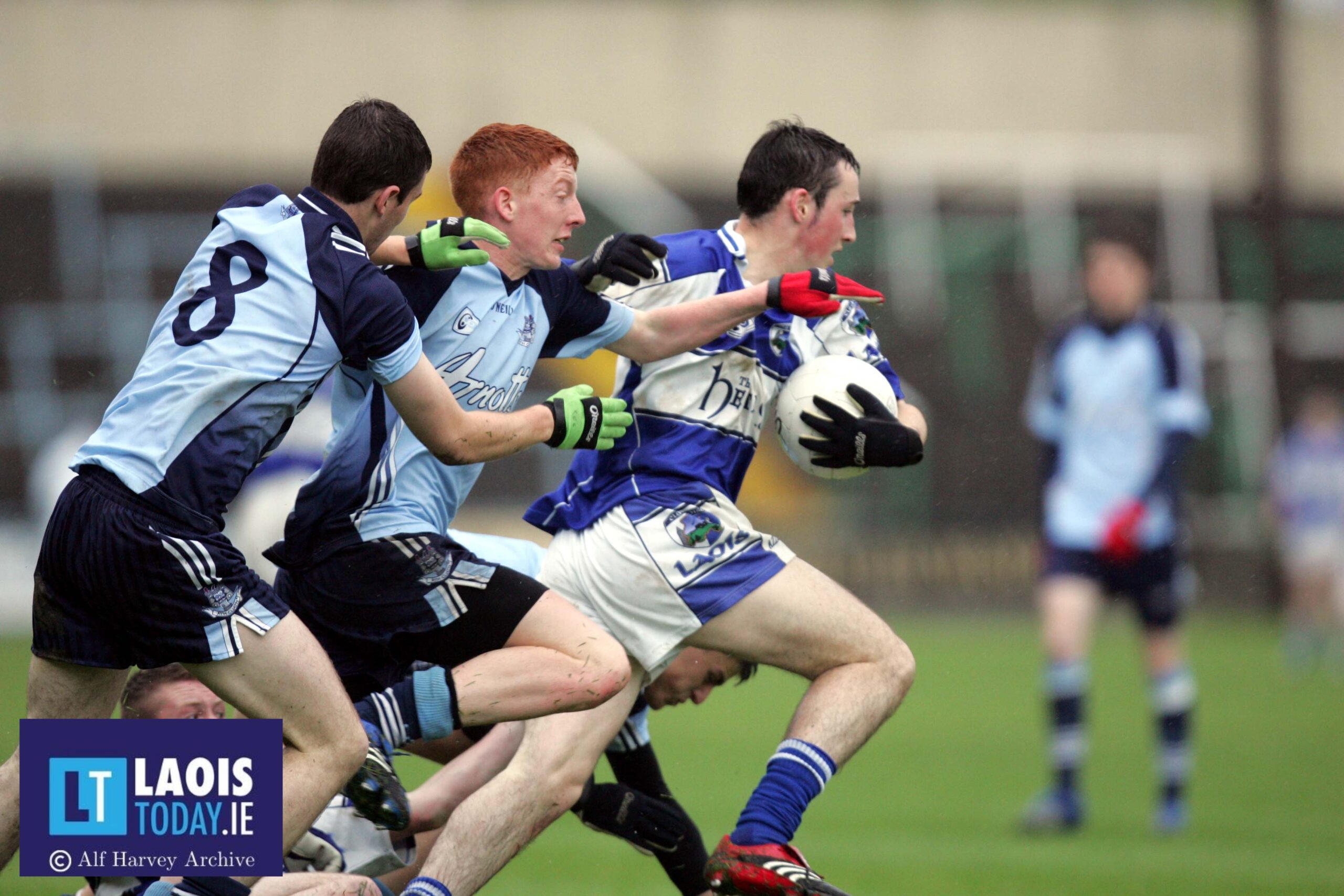 The Laois minor footballers beat Dublin in 2007