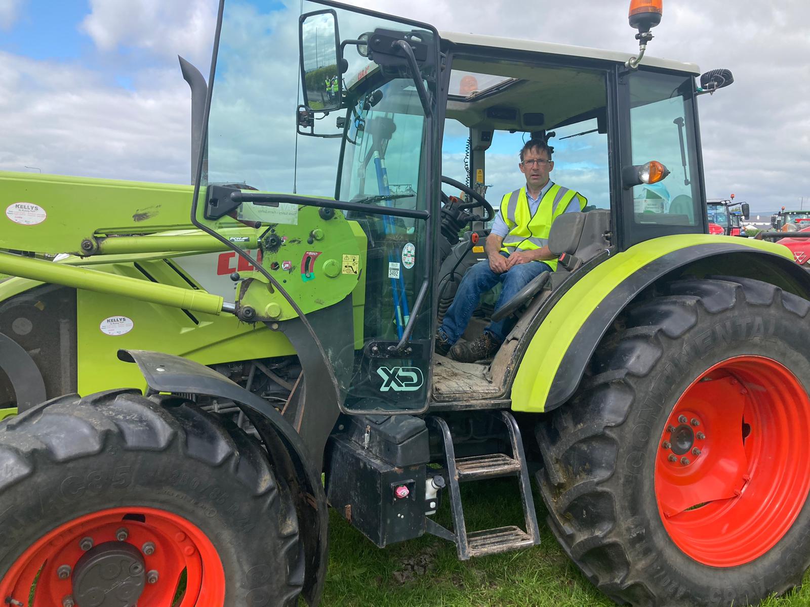 John Fitzpatrick, Laois IFA chairman at their event in Portlaoise today