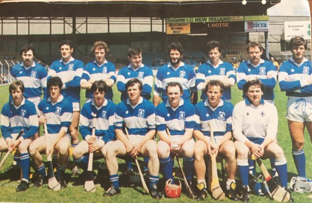 The Laois hurling team that beat Wexford in the 1985 Leinster championship semi-final in Croke Park