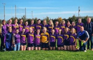 The St Brigid's U-16 ladies football team that won the 2020 U-16 'B' final