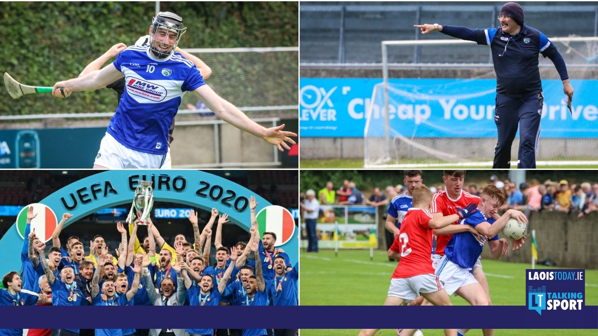 Talking Sport Podcast: Laois hurl up a storm, minors bow out, first win for young jockey – and Euros come to an end Talking Sport Podcast: Laois hurl up a storm, minors bow out, first win for young jockey – and Euros come to an end