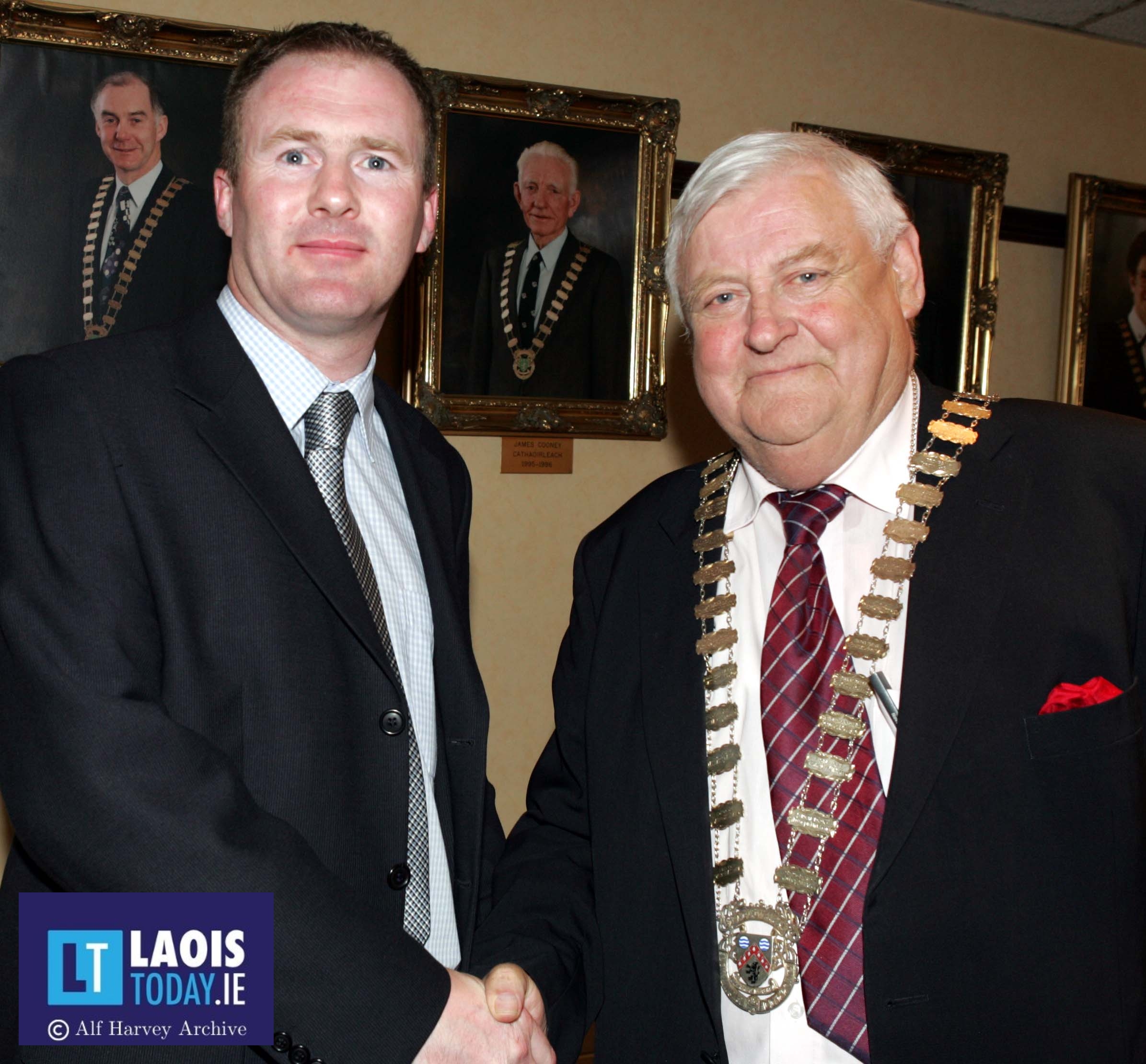 Larry Kavanagh, Laois County Council Mayor 2005