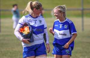 Laois ladies footballers