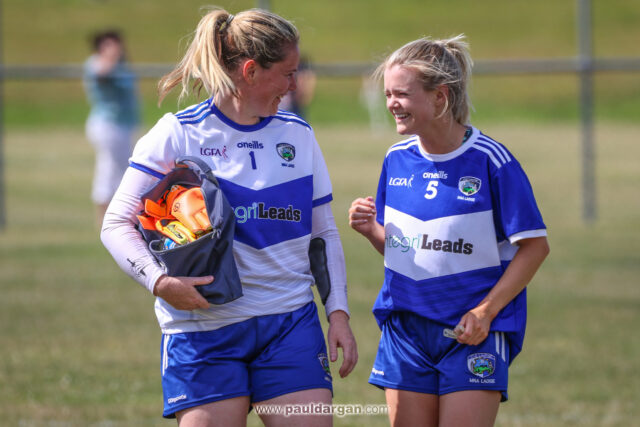 Laois ladies footballers