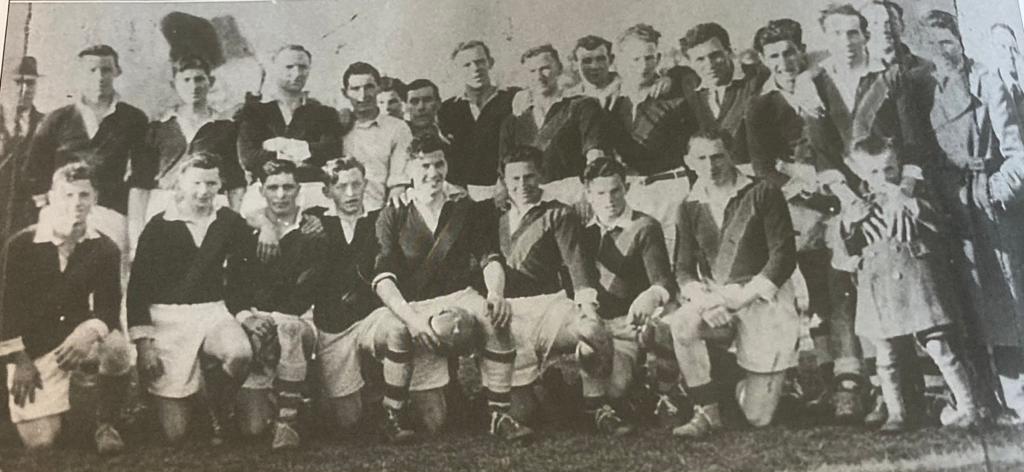 The Portarlington footballers won two Laois senior county finals in 1955