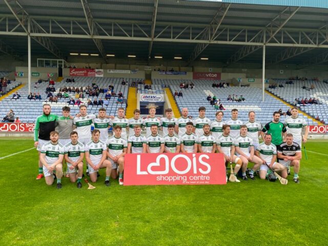 The Portlaoise team that played The Harps in the delayed 2020 Laois Premier IHC Final