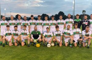 Ballyfin junior footballers