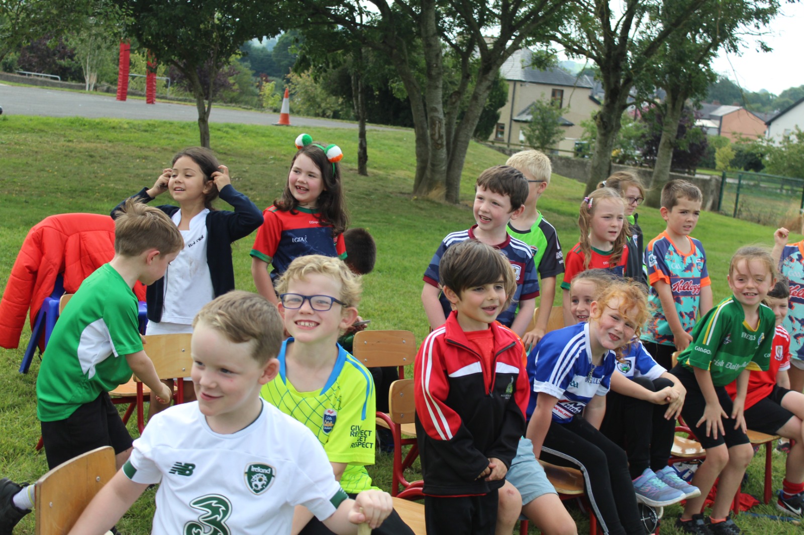 Declan Hannon visits Timahoe NS 