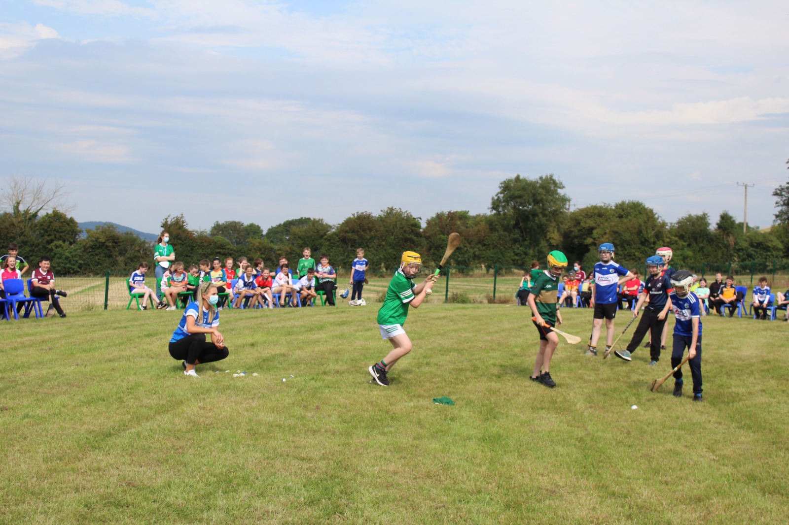 Declan Hannon visits Timahoe NS 