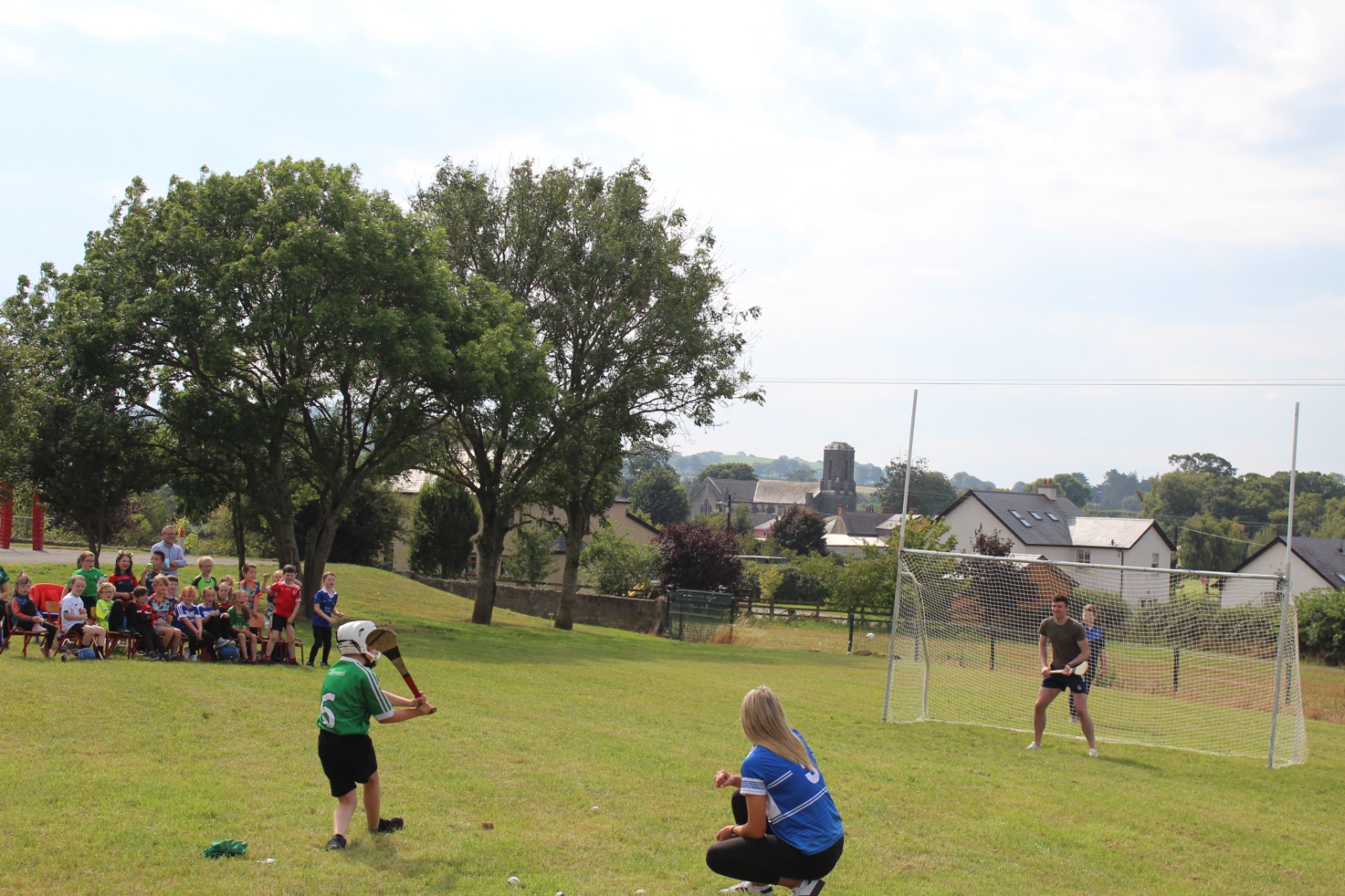 Declan Hannon visits Timahoe NS 