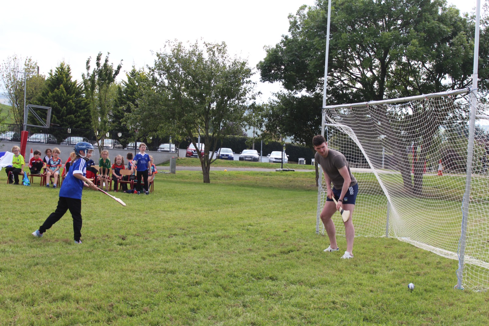 Declan Hannon visits Timahoe NS 