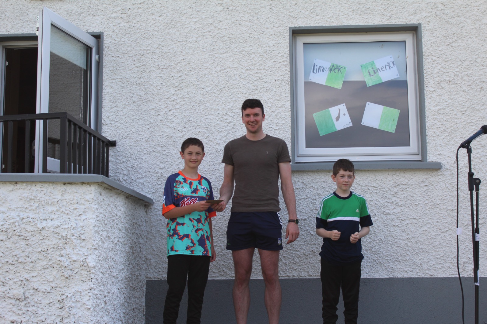 Declan Hannon visits Timahoe NS 